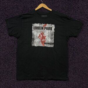 Linkin Park Hybrid Theory Album Art Nu Metal Band T-Shirt L